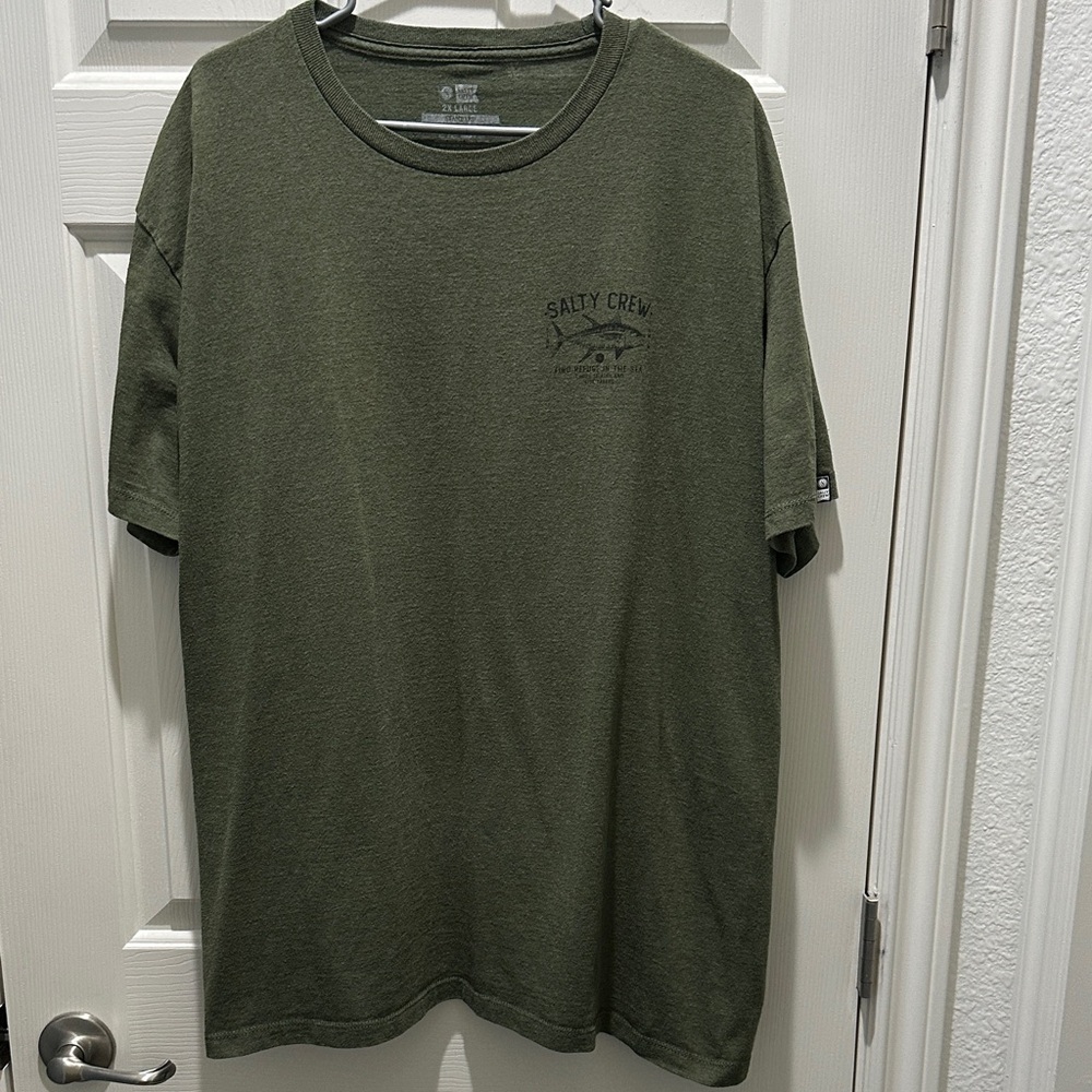 Salty Crew Olive Short Sleeve Tee